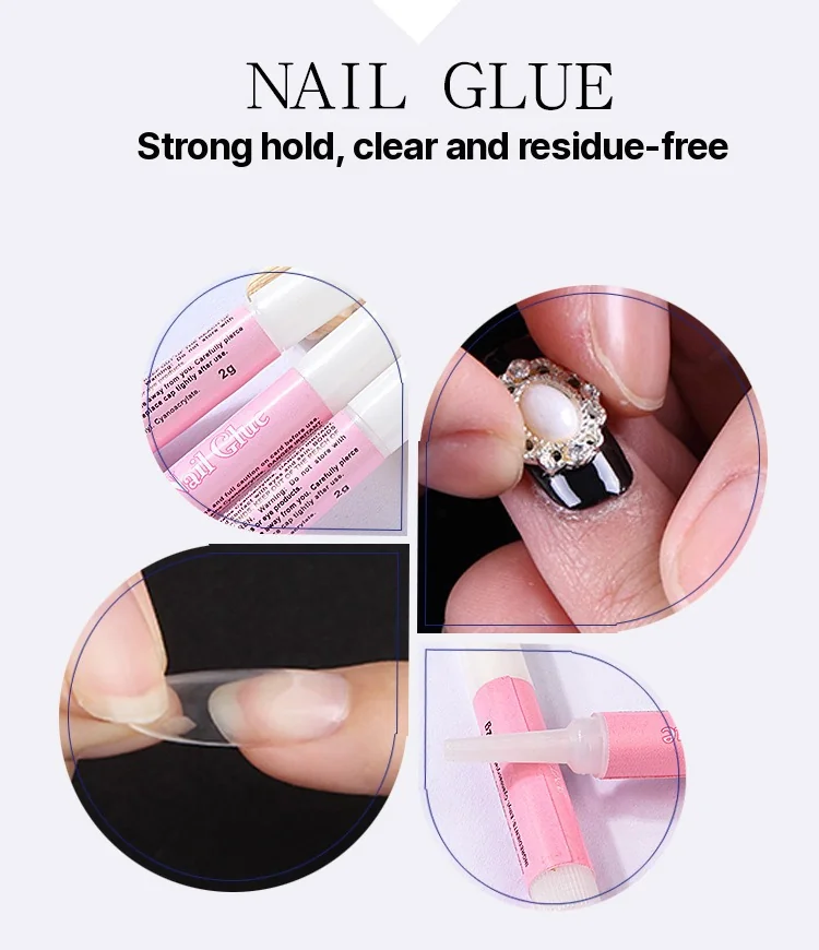 1g Nail Glue for Press-On Nails and Rhinestones