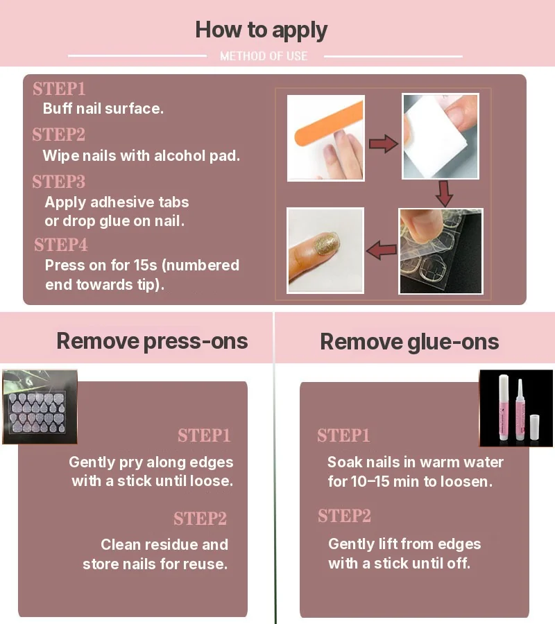 Korte Zwarte Kristal Cat Eye Press-On Nails Glitter Afwerking