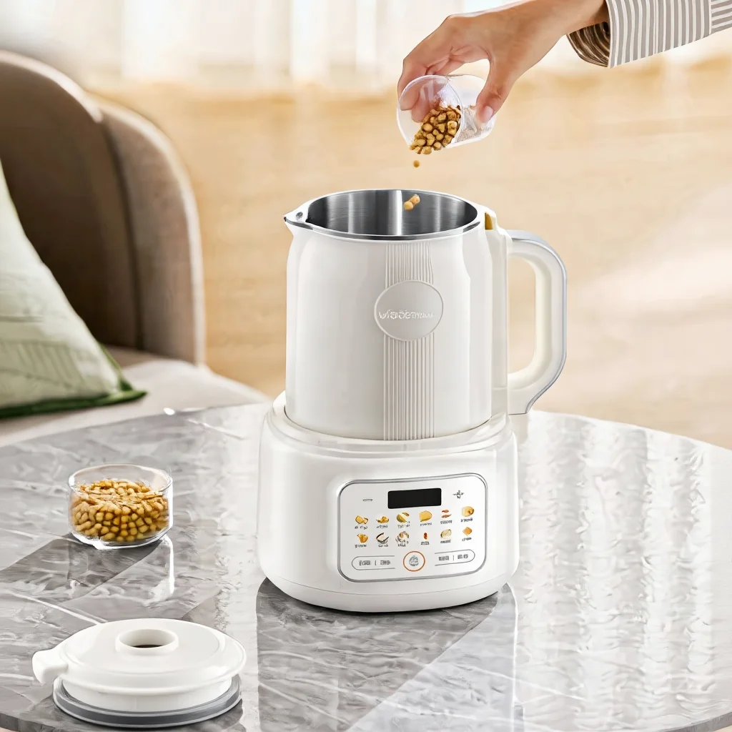 Macchina automatica per latte di soia con miscelazione silenziosa e mantenimento in caldo