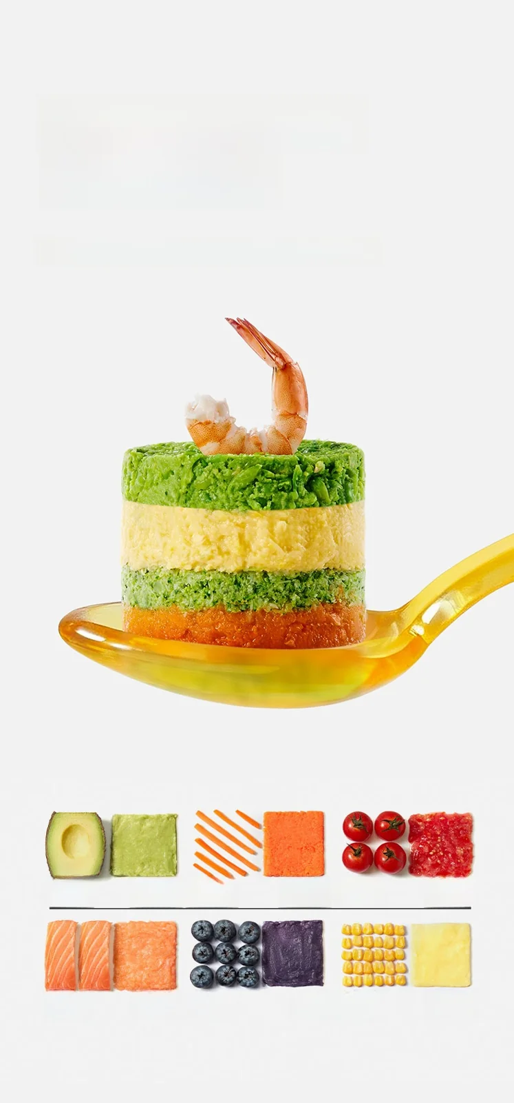 Grijaći blender za dječju hranu s kuhanjem na pari i mljevenjem