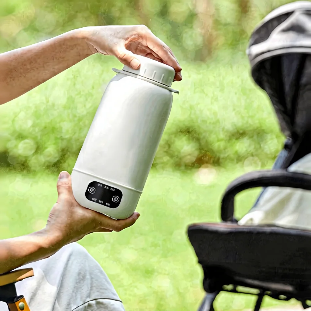 Bollitore elettrico da viaggio portatile 1L in acciaio inox 316