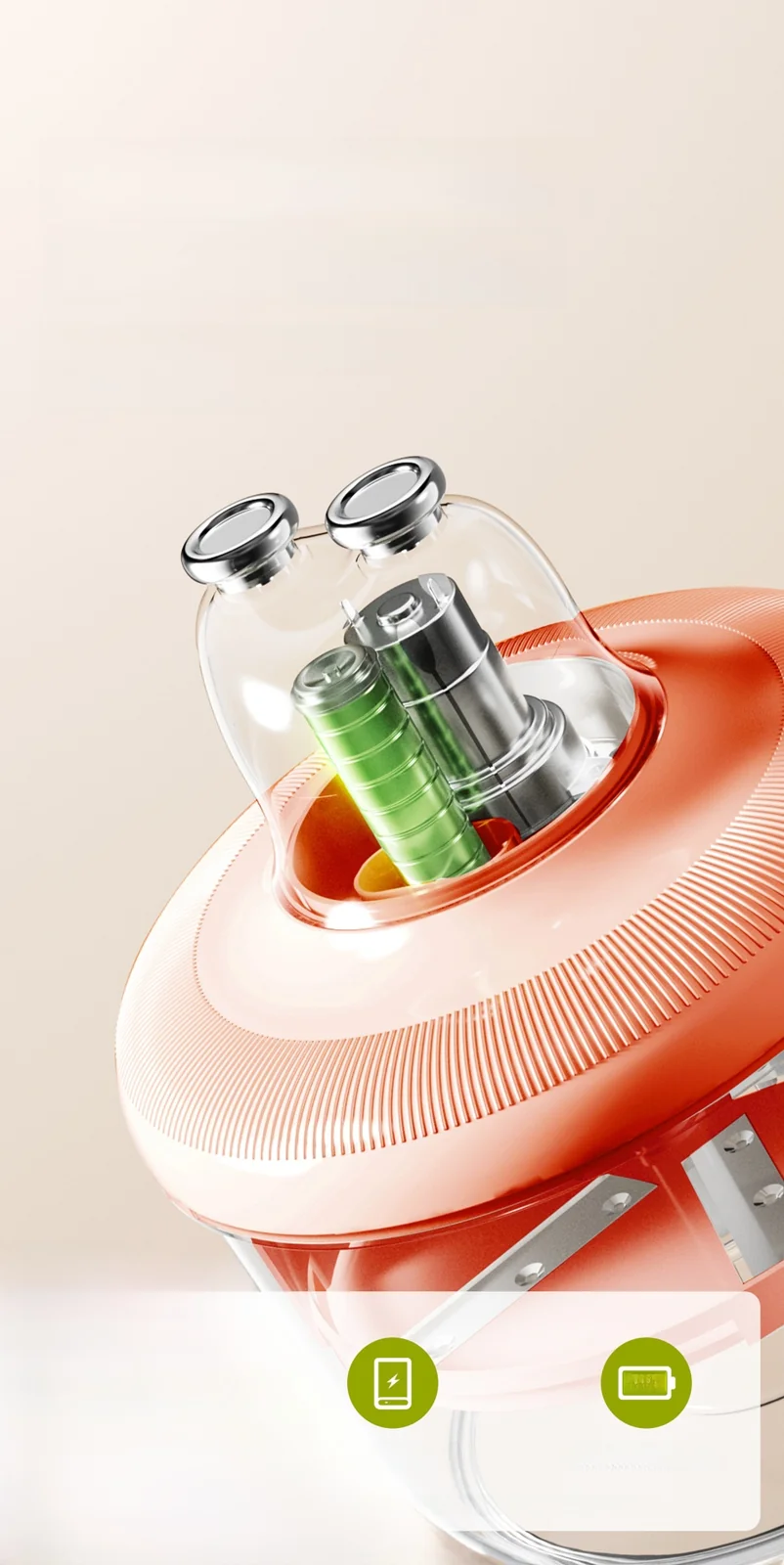 Épluche-fruits automatique et retire-peau d’ail