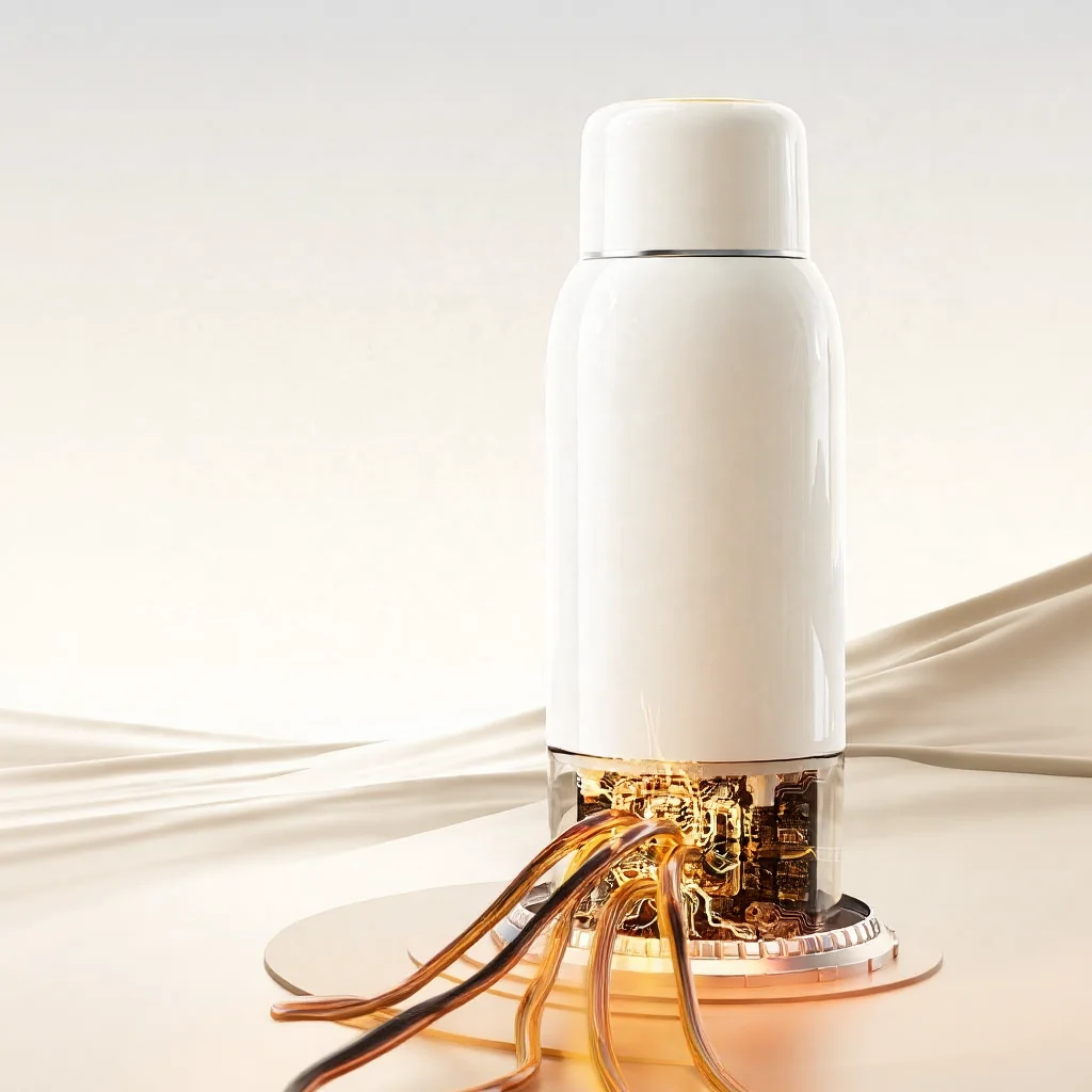 Portable Electric Heating Cup With Temperature Control
