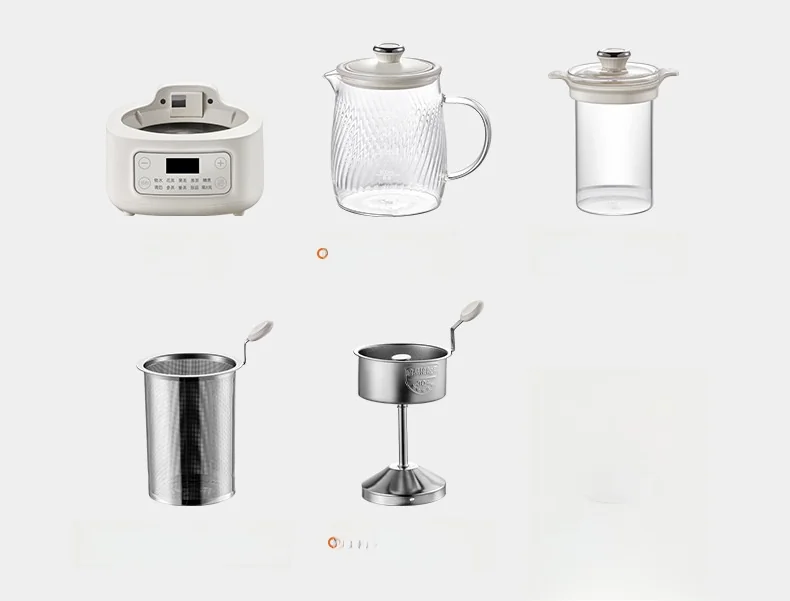 Nồi điện thủy tinh 1.2L điều chỉnh nhiệt độ
