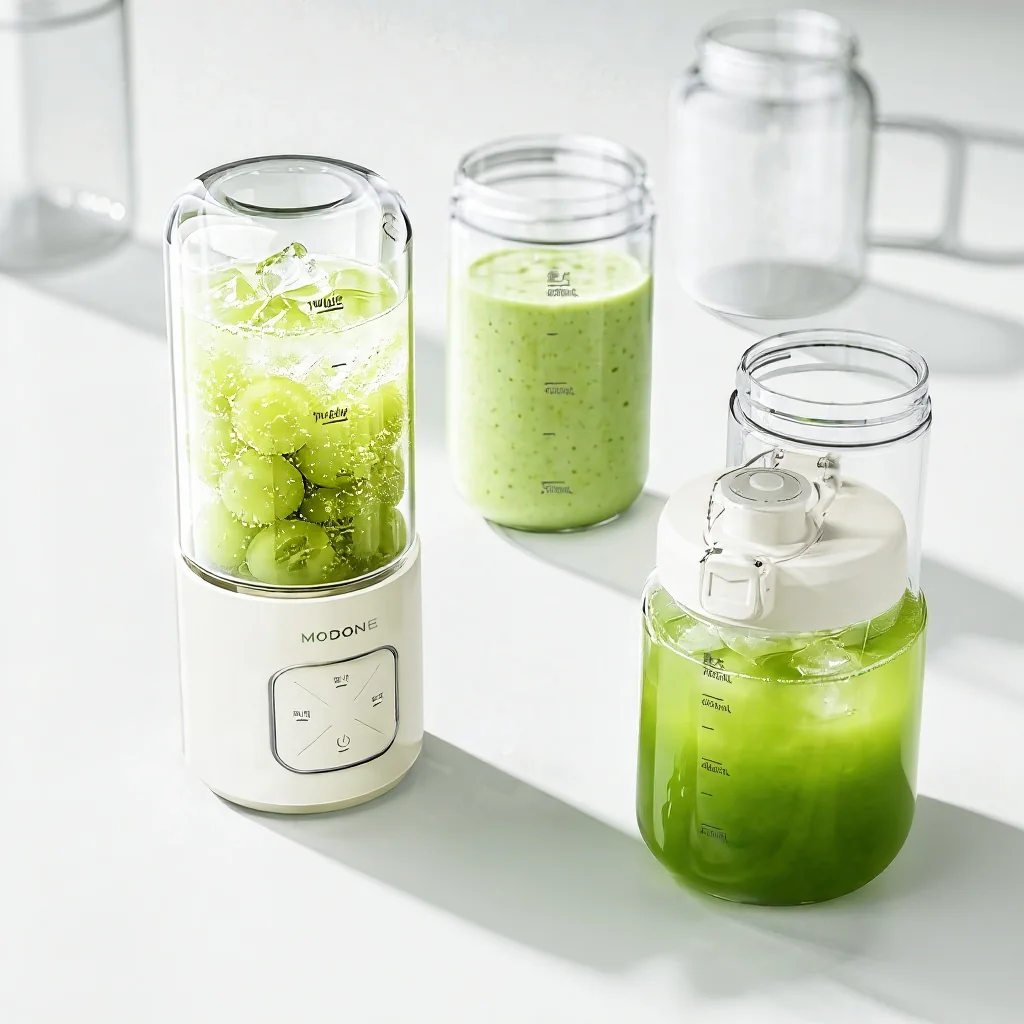 Bærbar trådløs blenderkop til juice og smoothies