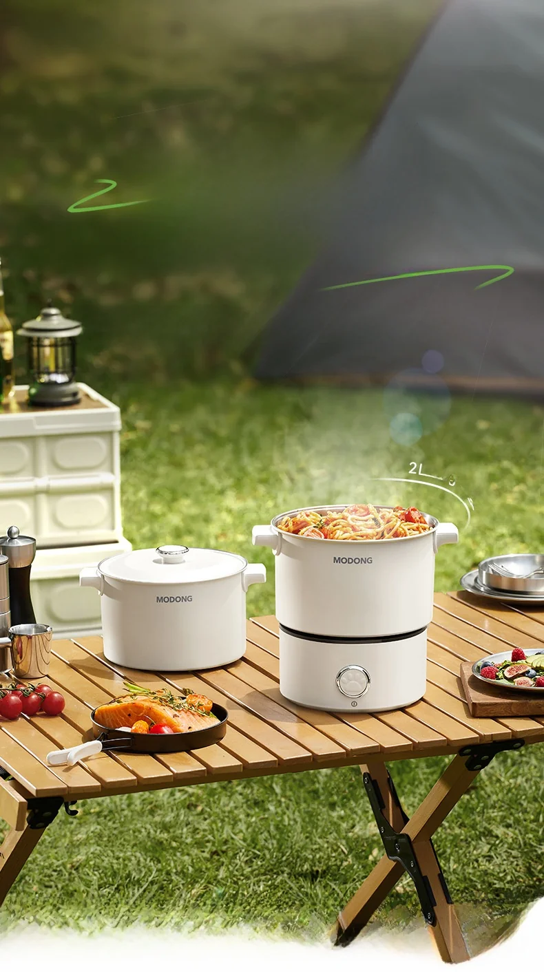 Periuk Memasak Elektrik Lipat Mudah Alih 110V-220V 550W/700W