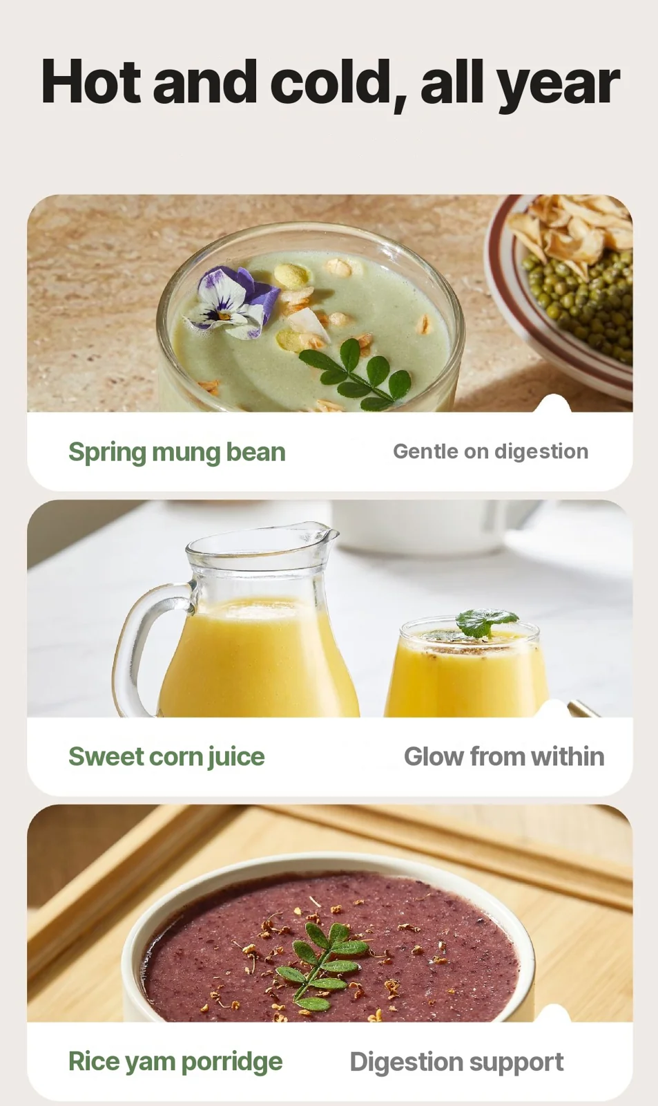 Pengisar Pemanas Pembuat Susu Soya Dengan Pembersihan Sendiri 800W