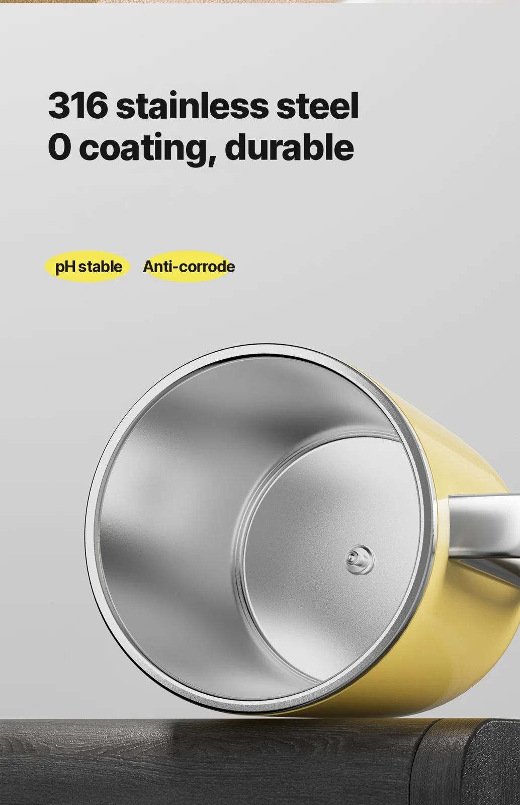 Tasse mijoteuse électrique portable 450 ml 220 V avec filtre et cuillère