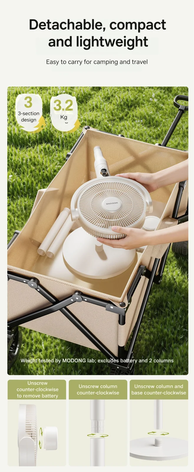 Smart Table Circulation Fan with Voice Control and Oscillation