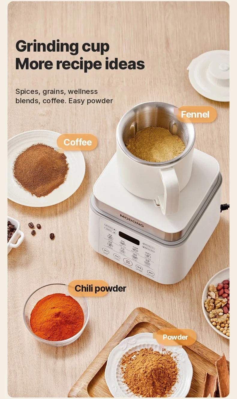 Grelni blender z dvojnimi posodami in samodejnim ohranjanjem toplote