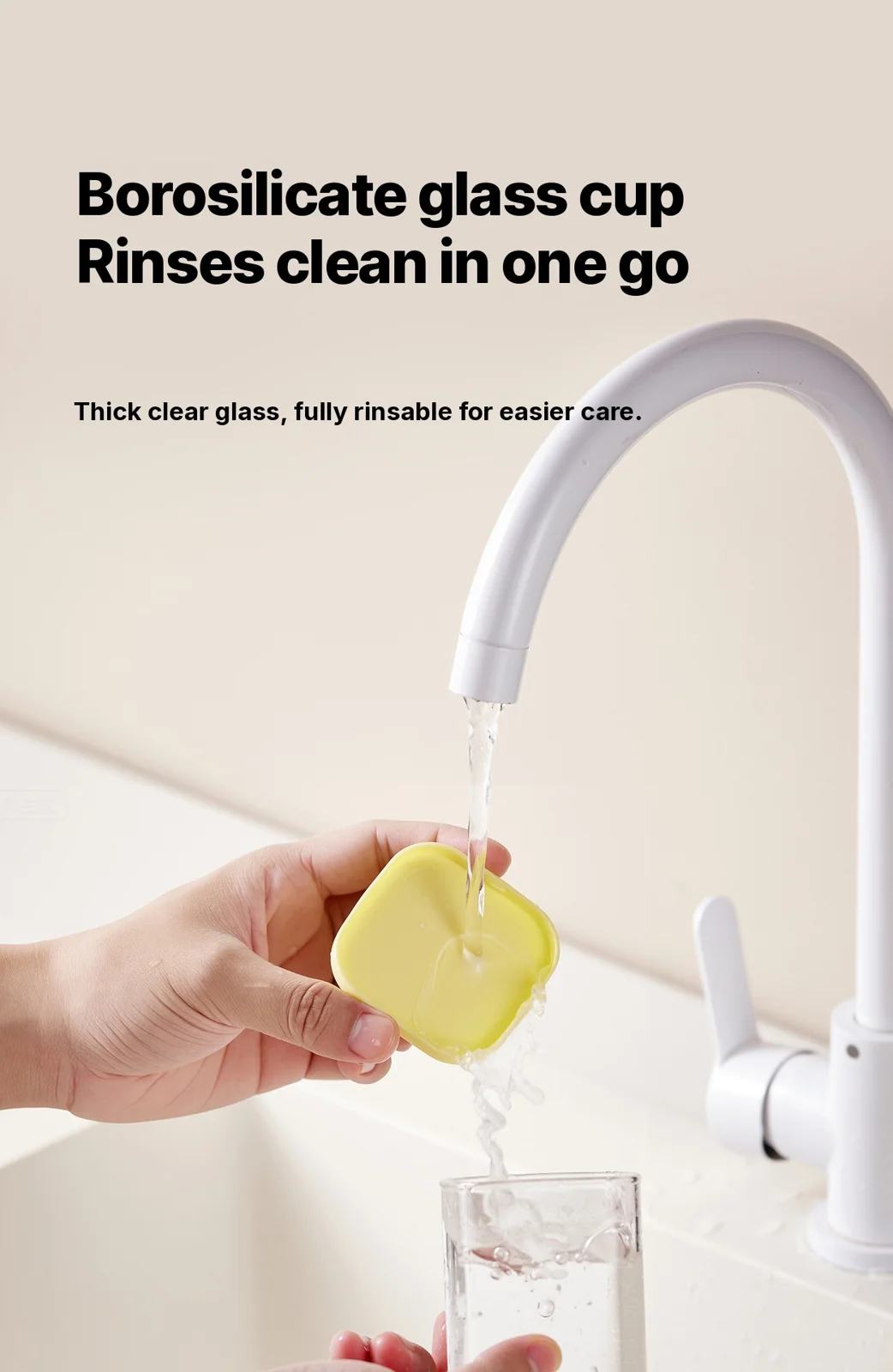 Elektrisk yoghurtmaskine med 9 koprum og glas-indergryde