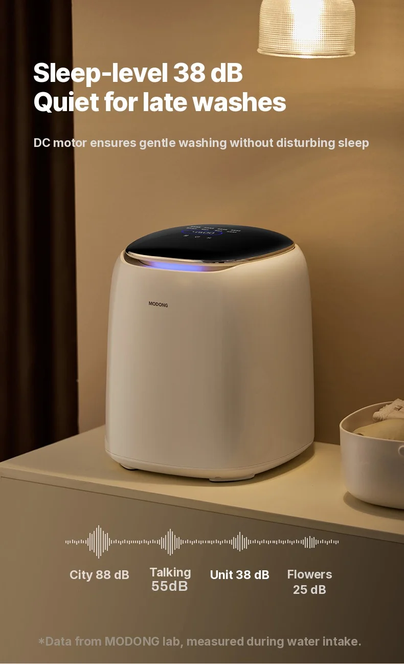 Mini automātiskā veļasmašīna apakšveļai un zeķēm, mazgāšana un žāvēšana
