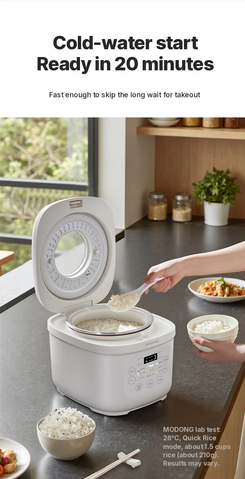 3L Electric Rice Cooker With Keep Warm and Timer