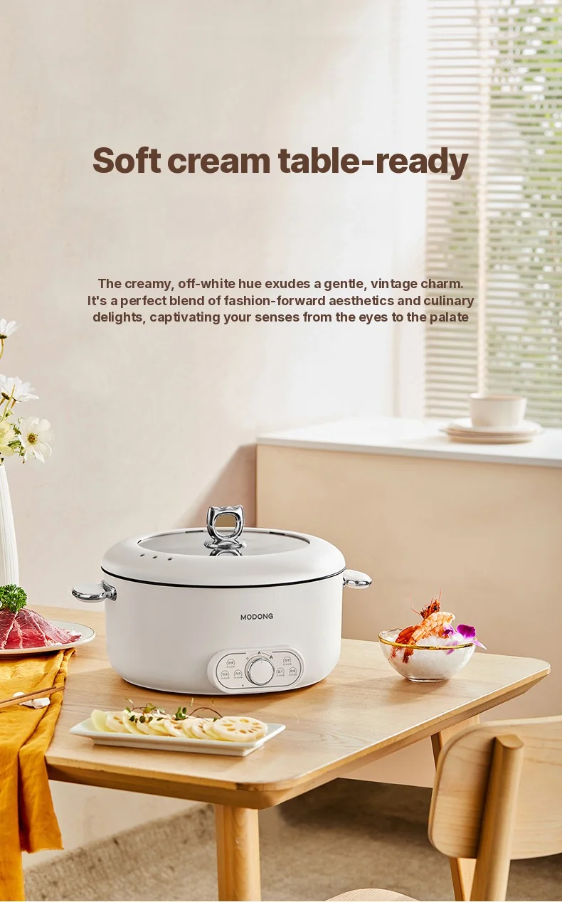 Ηλεκτρική κατσαρόλα 6L 7L 8L με ατμομάγειρα, 220V