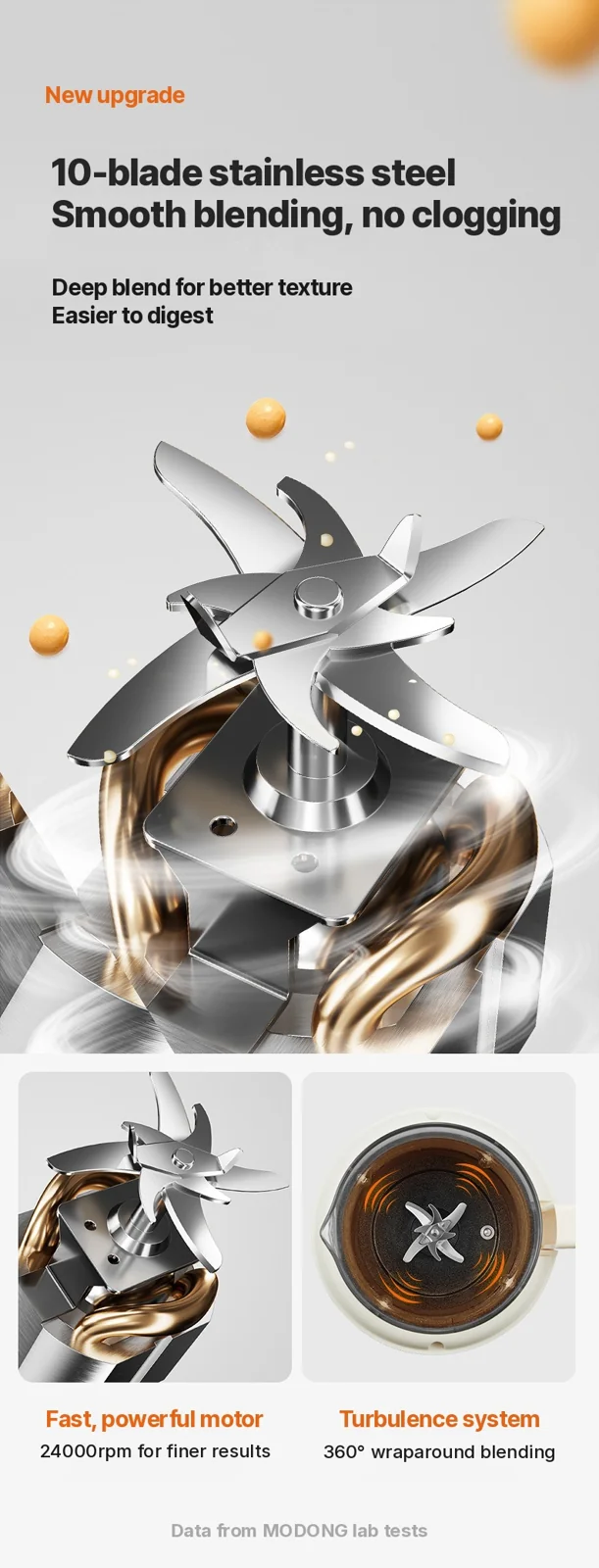 1.2L Multifunktions-Sojamilchmacher-Blender mit Selbstreinigung
