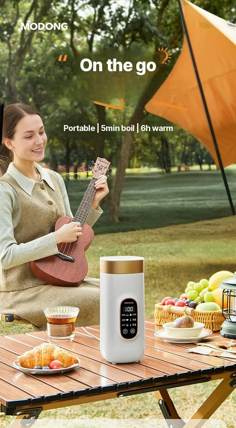 Portable Electric Heating Cup With Keep Warm Function