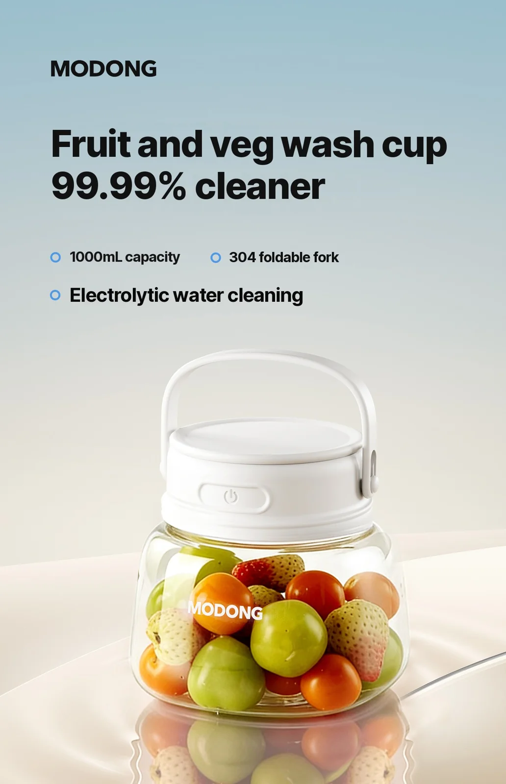 Портативная мойка для фруктов и овощей, 4W