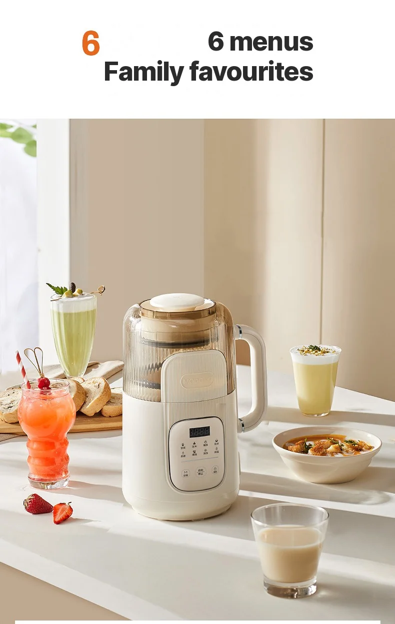 1.2L Multifunktions-Sojamilchmacher-Blender mit Selbstreinigung