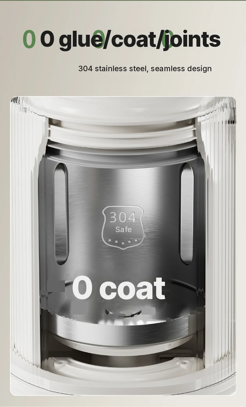 Blender grzewczy do mleka sojowego z samooczyszczaniem, 800W