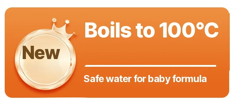 Bærbar varmebæger til babymælkserstatning 550 ml, med ledning og trådløs