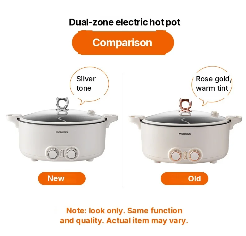 Dual Zone Electric Hot Pot 6L 7L 8L Touch Control