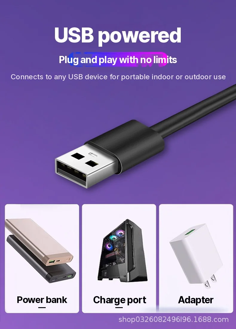 Lampă de podea trepied RGB LED cu telecomandă pentru dormitor și living