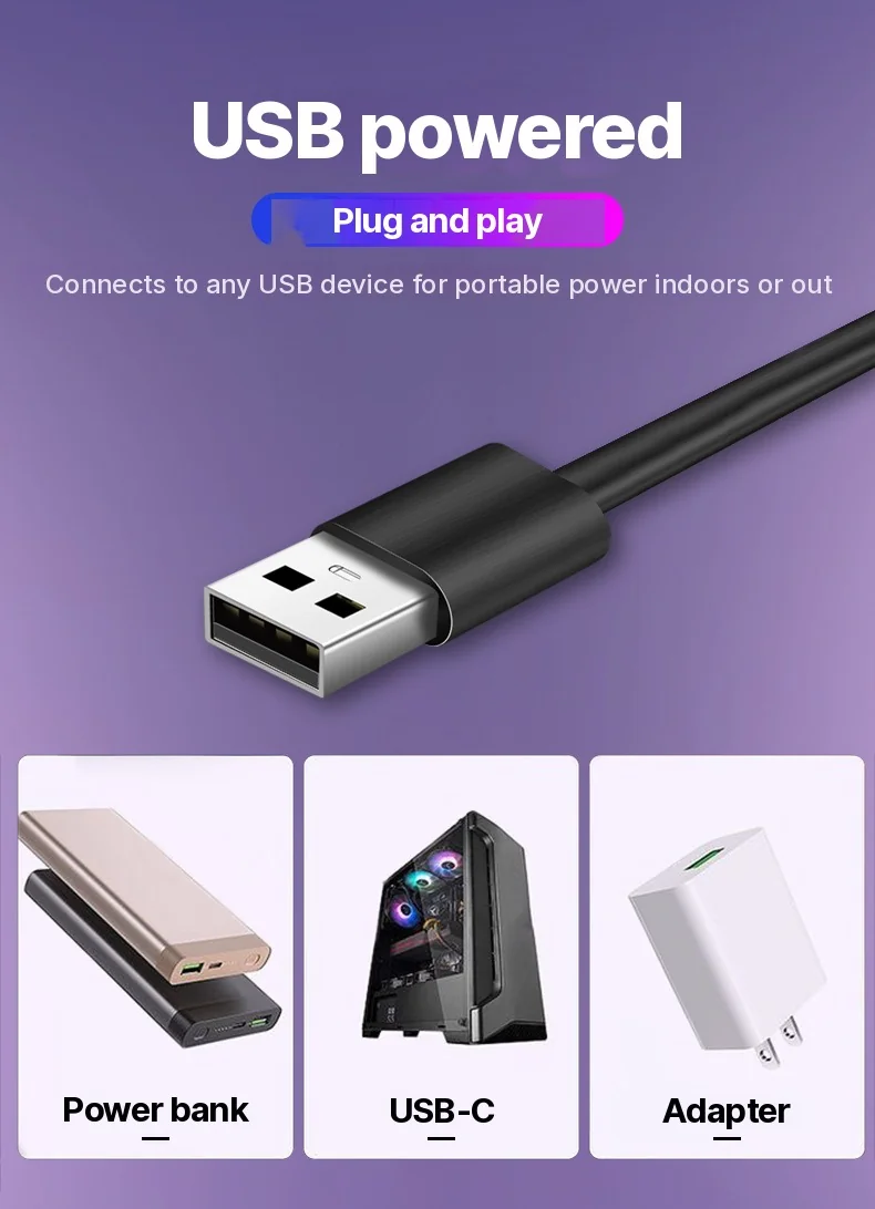 Настольная RGB-лампа с синхронизацией музыки, управлением через приложение и реакцией на звук