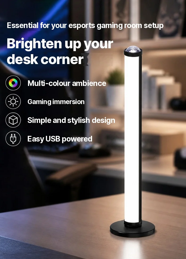 RGB Projektions-Stimmungsleuchte mit Musik-Sync und Fernbedienung