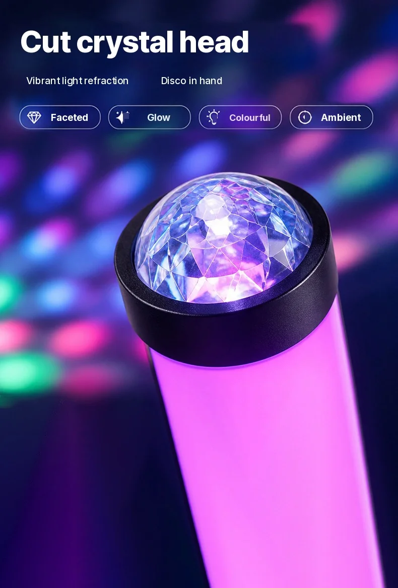 RGB Projektions-Stimmungsleuchte mit Musik-Sync und Fernbedienung