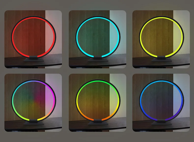 RGB LED atmosférické nočné svetlo so synchronizáciou hudby
