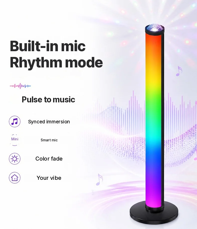 RGB Projektions-Stimmungsleuchte mit Musik-Sync und Fernbedienung