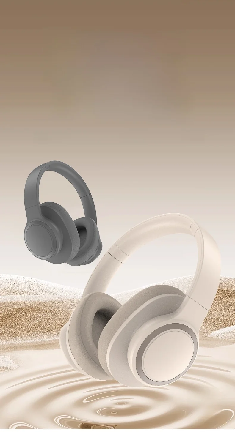 Wireless Over-Ear Headphones with Active Noise Cancelling and Bluetooth 5.4