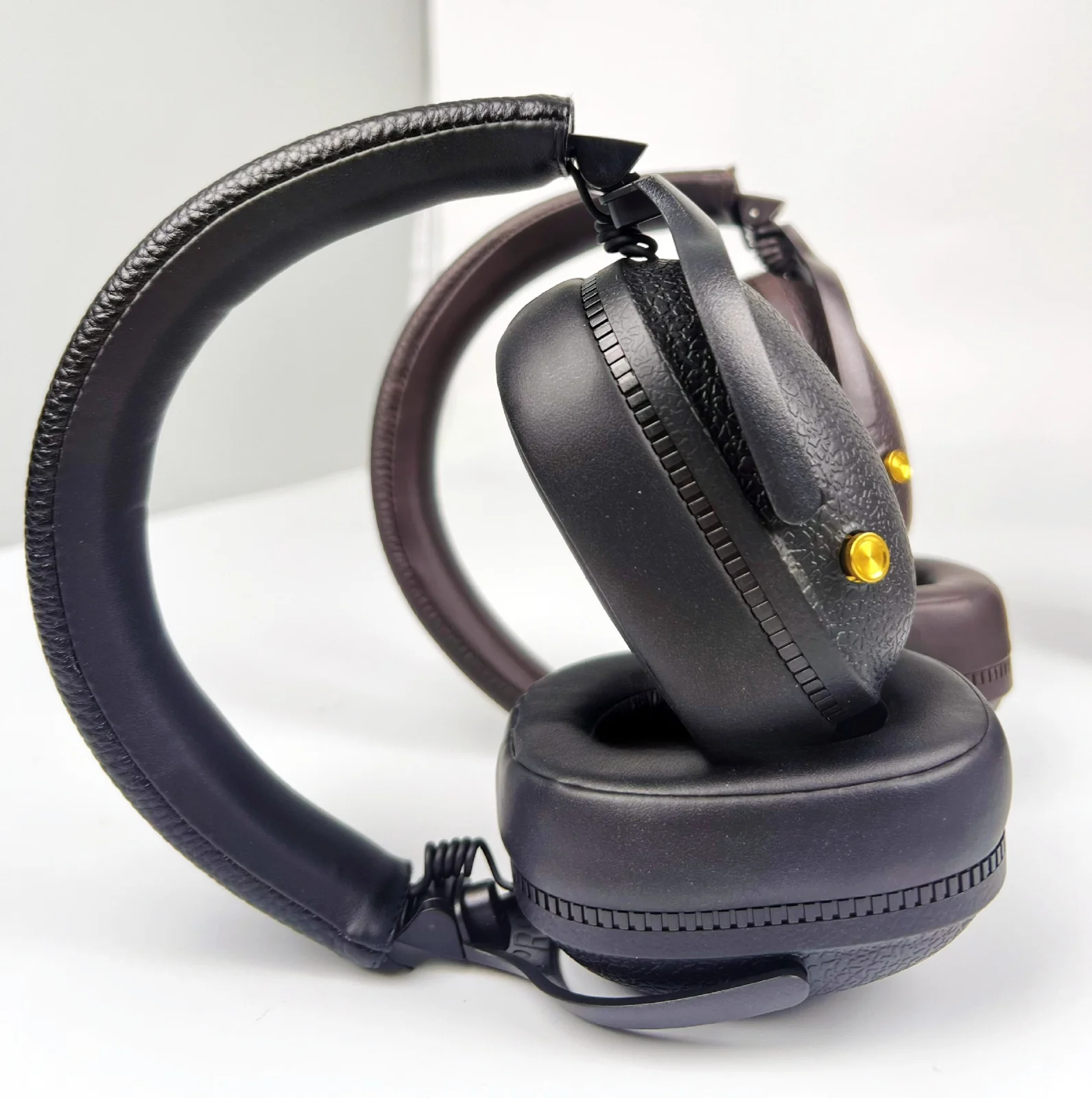 Retro Over-Ear Bluetooth Headphones Wireless Stereo Headset with Mic