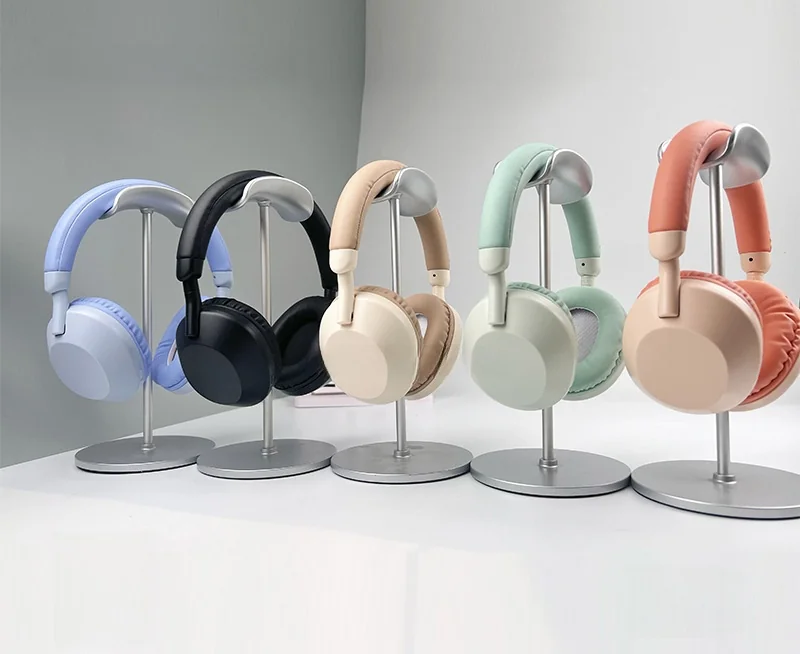 Casque sans fil Bluetooth supra-auriculaire avec basses profondes et micro