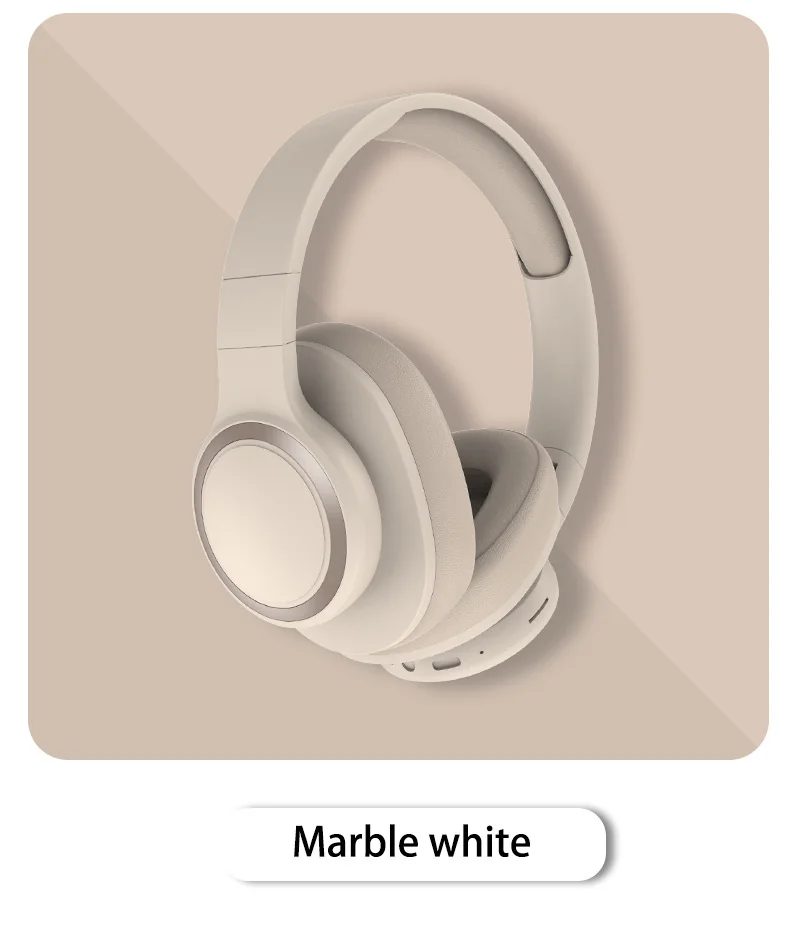 Wireless Bluetooth Over-Ear Headphones with FM Radio and TF Card Slot