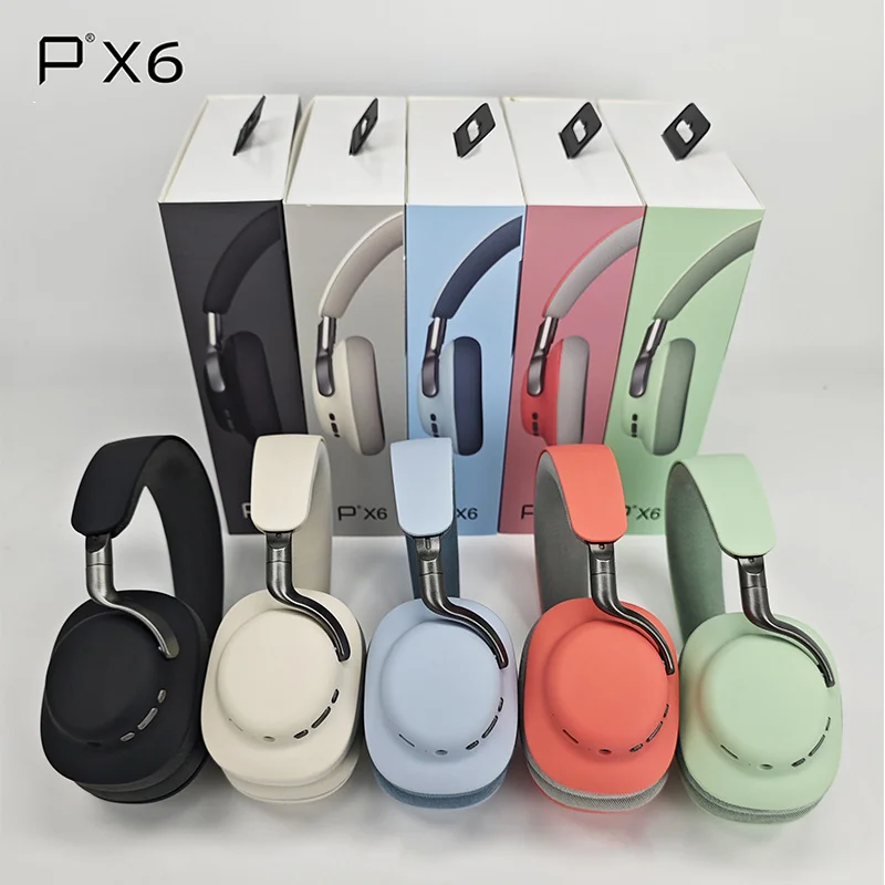 Wireless Over-Ear Headphones with Active Noise Cancelling and Magnetic Earcups