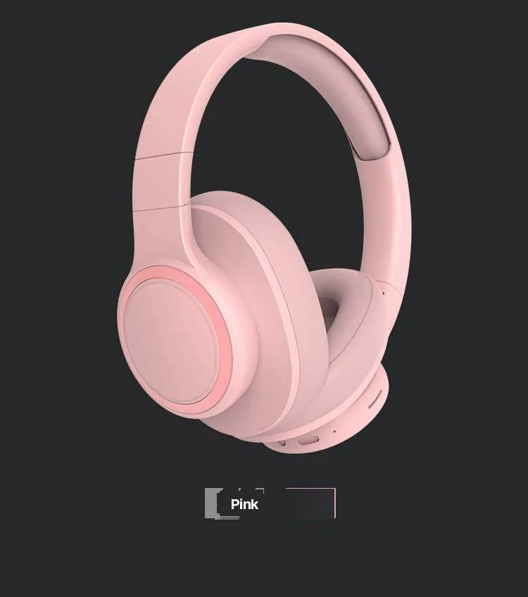 Over-Ear Wireless Bluetooth Headphones with FM Radio and TF Card Slot