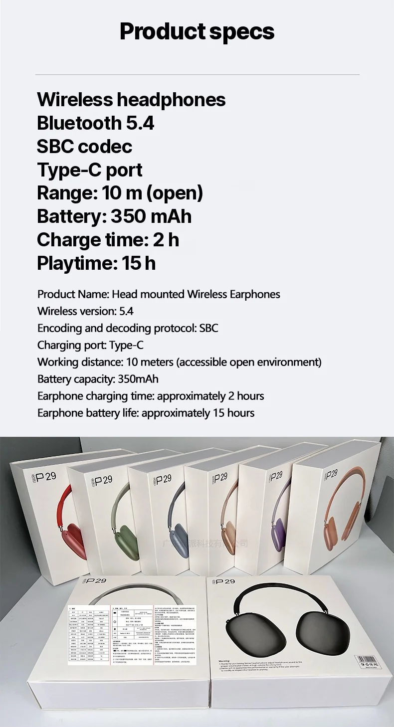 Cuffie Wireless Over-Ear con Padiglioni Magnetici e Archetto in Rete