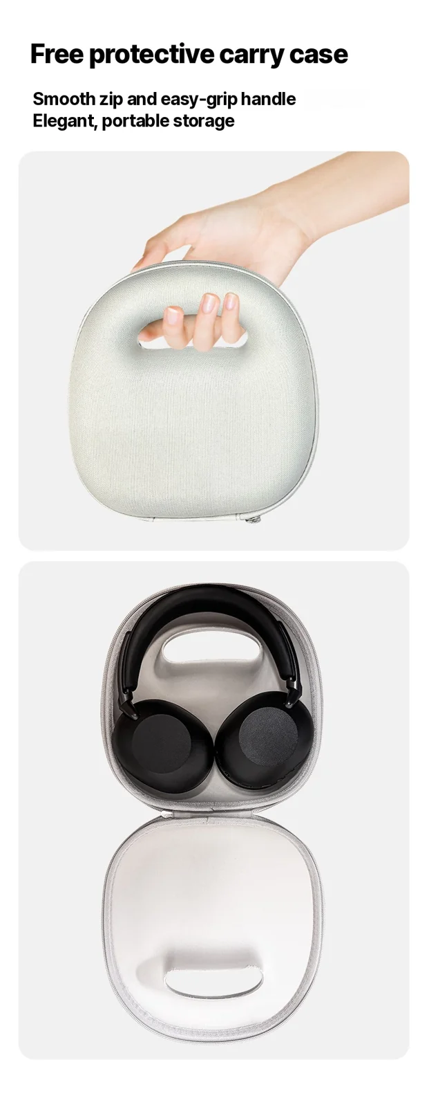 Over-Ear Wireless Bluetooth Headphones with Active Noise Cancelling