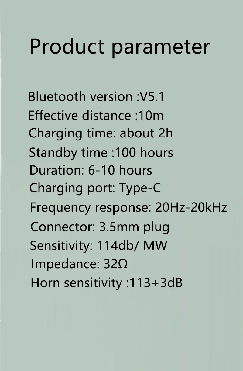 Wireless Bluetooth Over-Ear Headphones with FM Radio and TF Card Slot