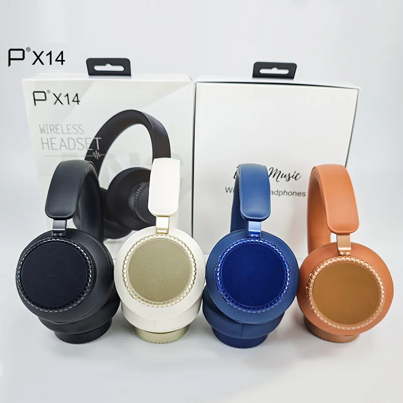 Casque Bluetooth sans fil à réduction active de bruit supra-auriculaire avec étui