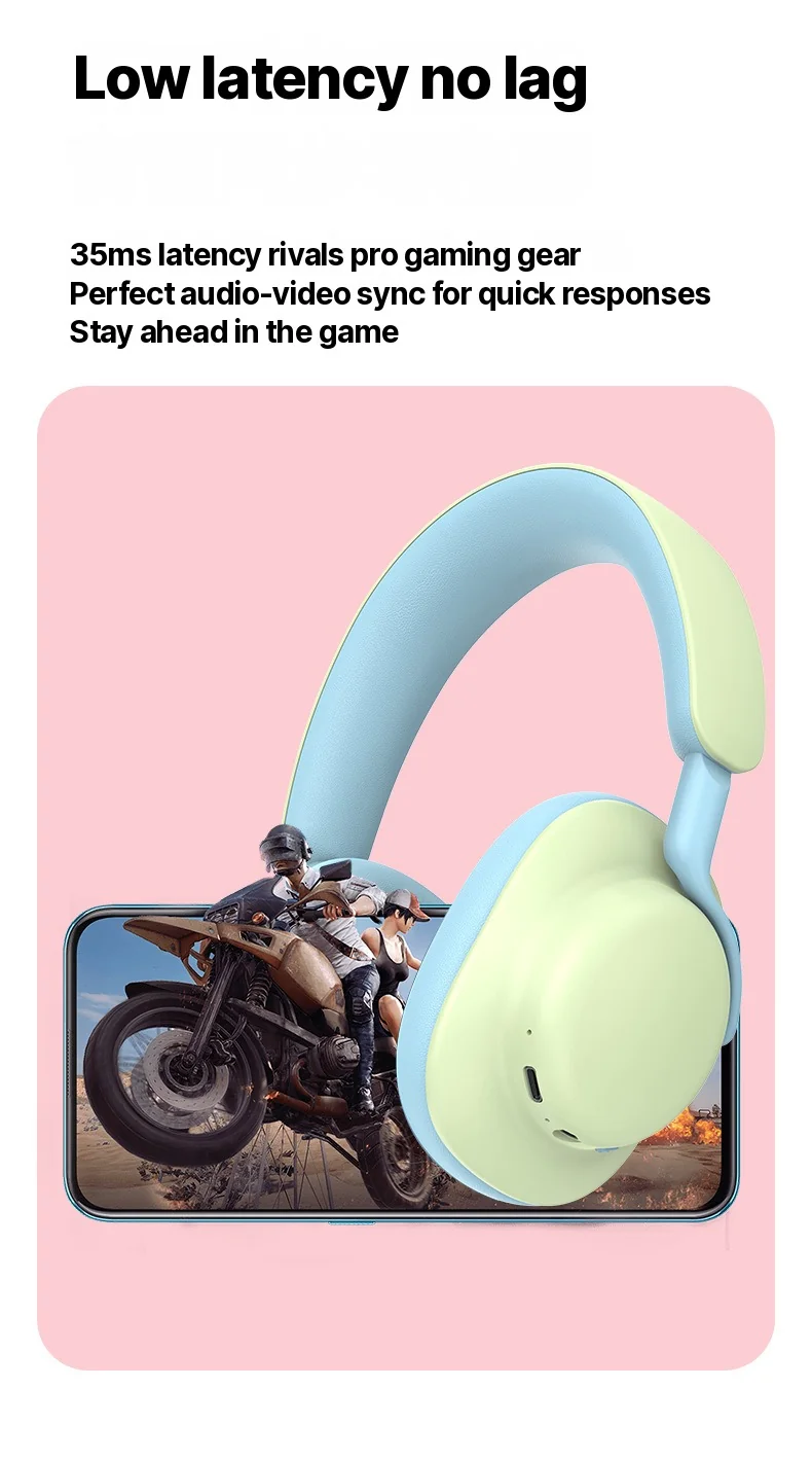 Over-Ear Wireless Bluetooth Headphones with FM Radio and AUX