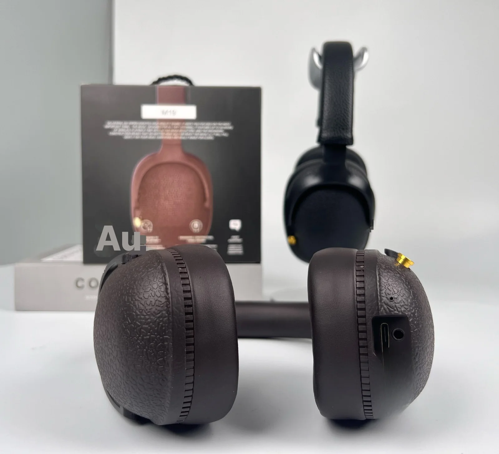 Retro stila bezvadu Bluetooth austiņas ar mikrofonu
