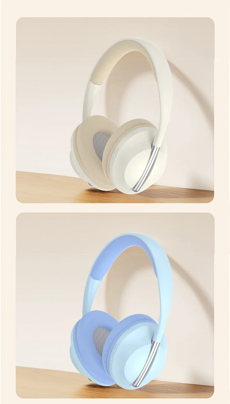 Over-ear draadloze hoofdtelefoon met TF-kaartsleuf en AUX-ingang