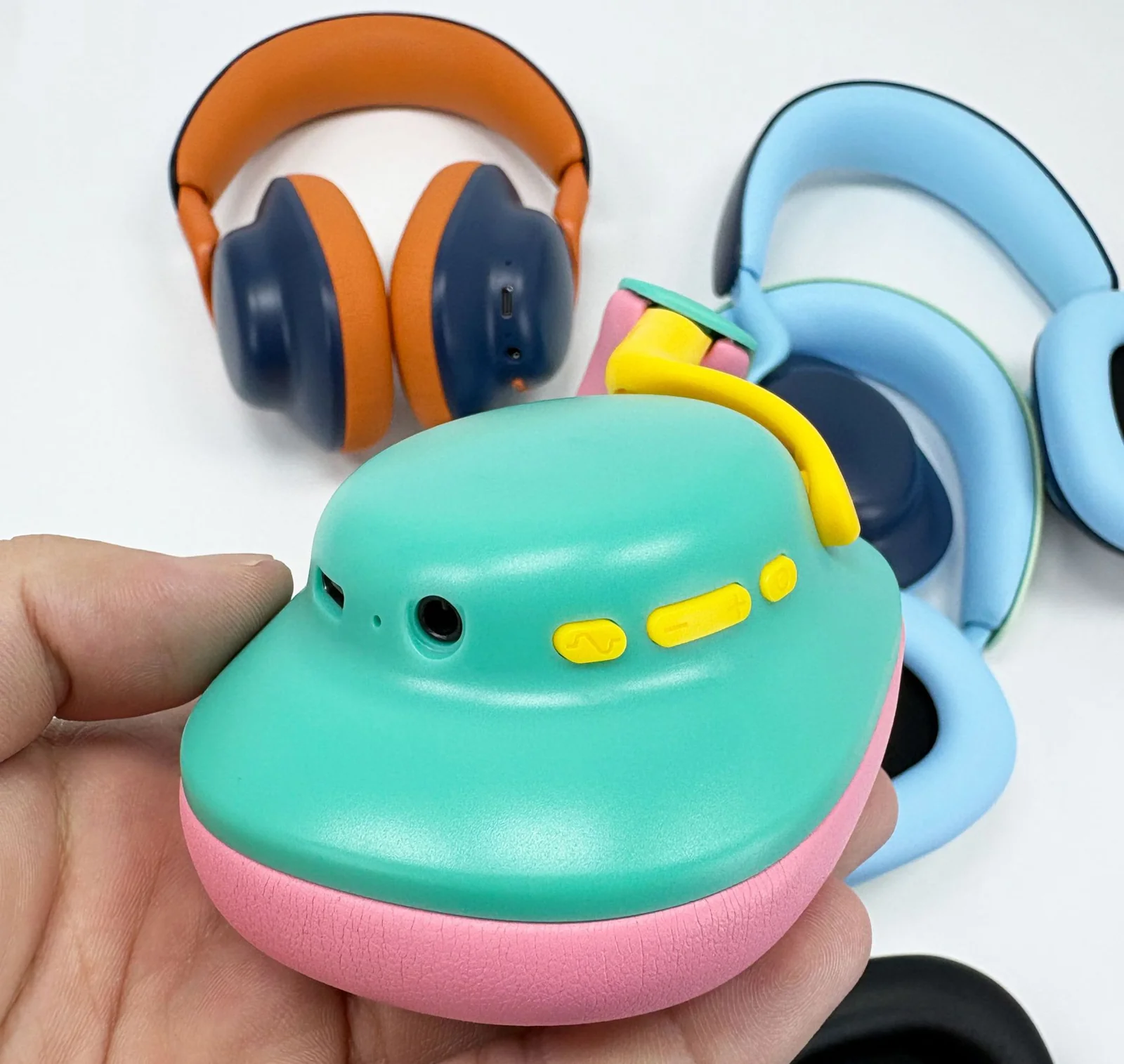 Over-Ear Wireless Bluetooth Headphones with FM Radio and Type-C Charging