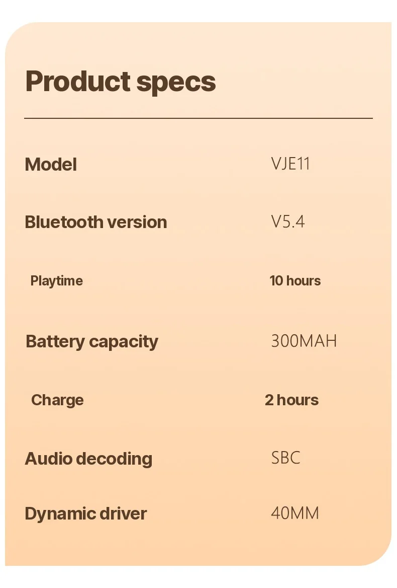 Ретро беспроводные Bluetooth-наушники с металлическим оголовьем и долгим временем работы