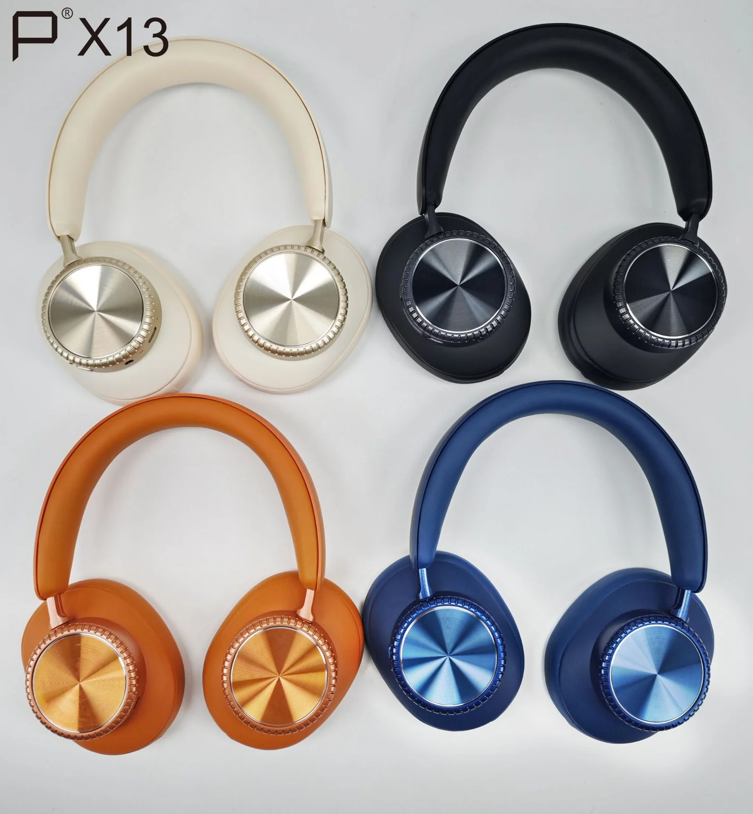 Over-Ear Wireless Bluetooth Headphones with Noise Cancelling and Case