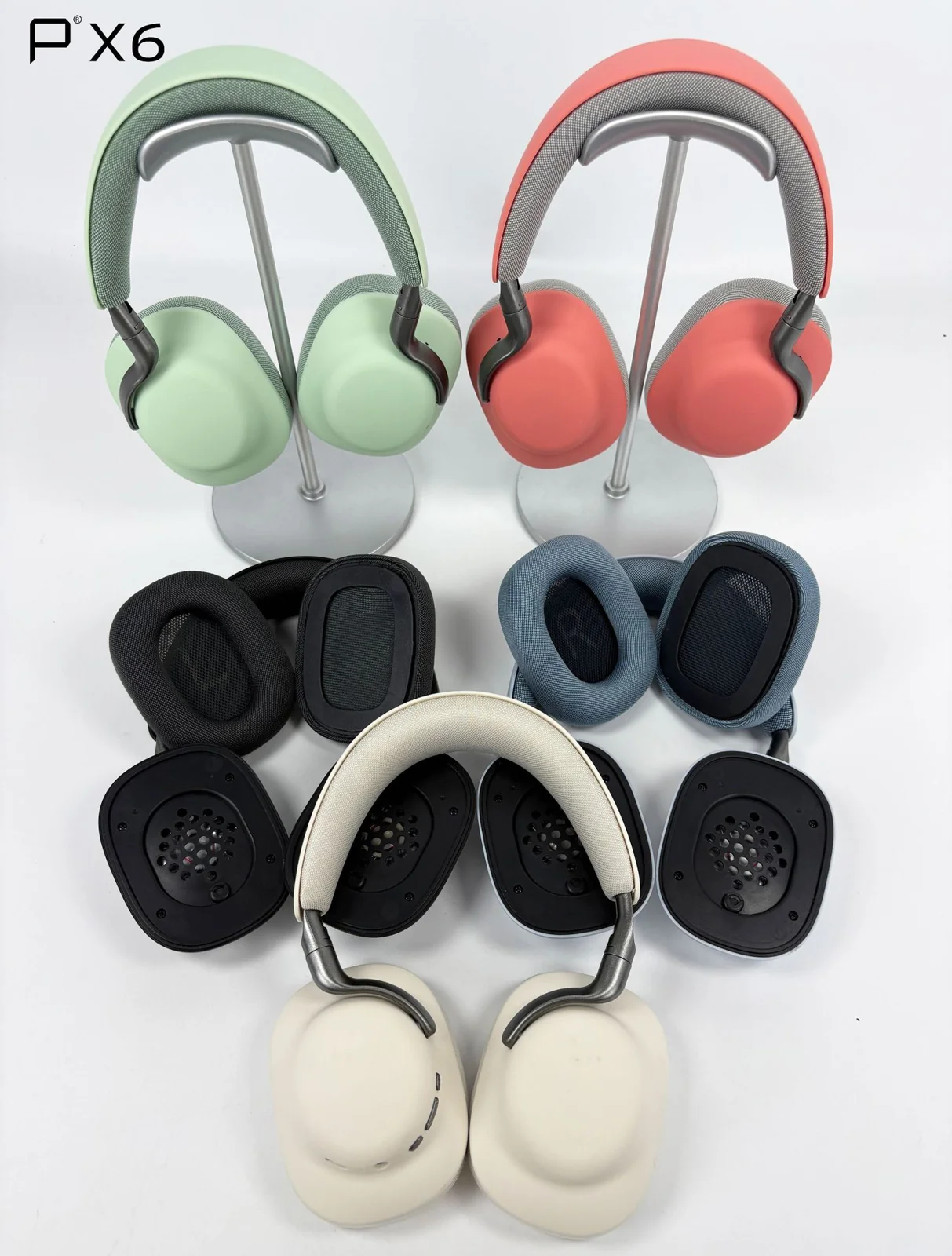 Wireless Over-Ear Headphones with Active Noise Cancelling and Magnetic Earcups