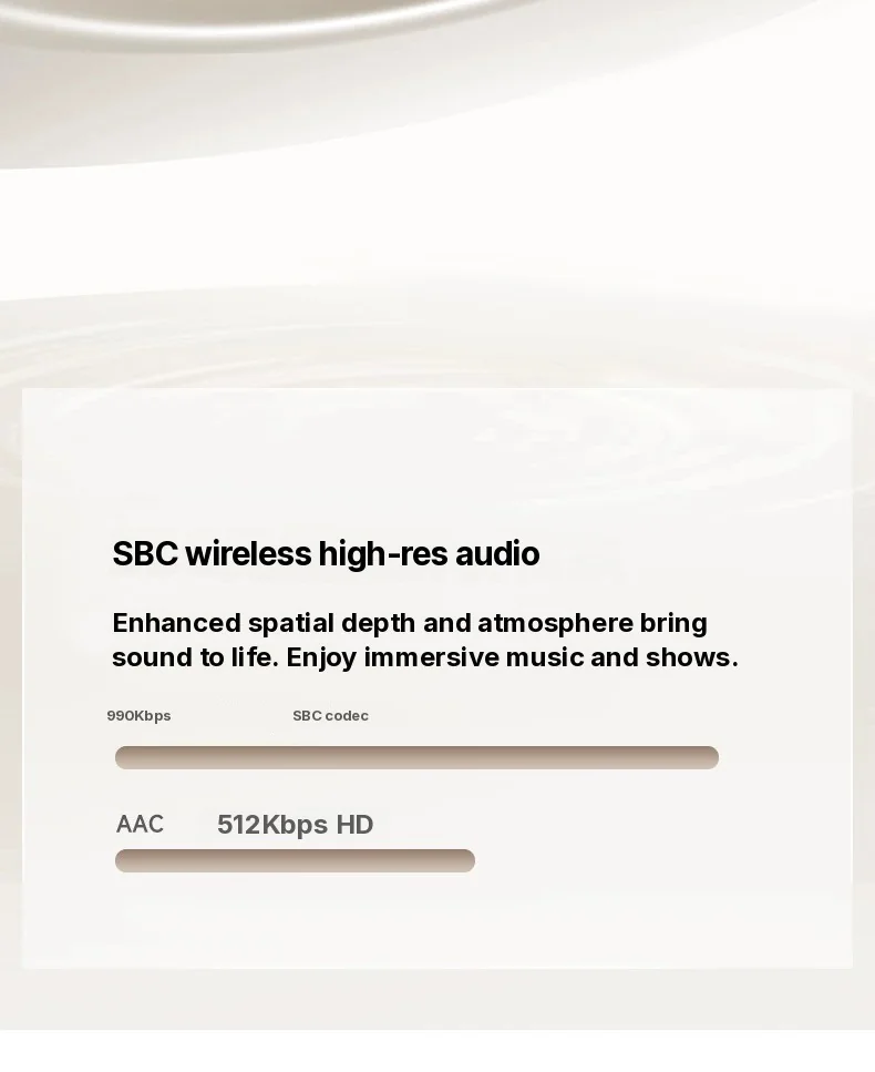 Wireless Over-Ear Headphones with Active Noise Cancelling and 35H Battery
