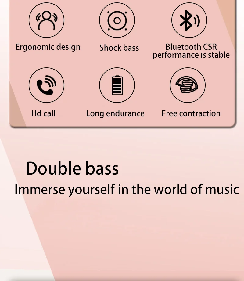 Wireless Bluetooth 5.4 Over-Ear Headphones with FM Radio and Bass